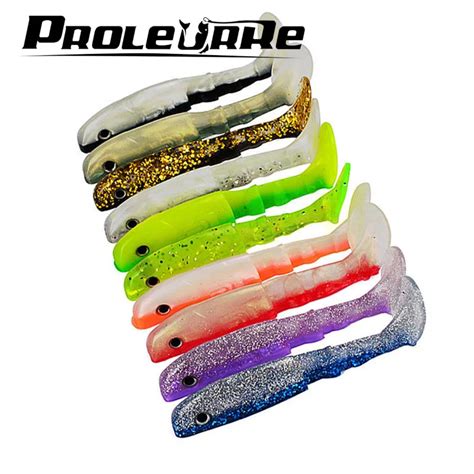 10pcs Rubber Soft Bait Fishing Lures 10cm 9g 10 Colors Quality