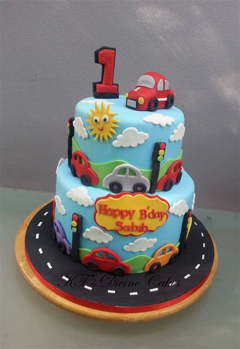 • 100+ first birthday cake ideas for baby boy / kids first birthday cake ideas. 1st Birthday Car Cake | Cars birthday cake, Birthday cake ...