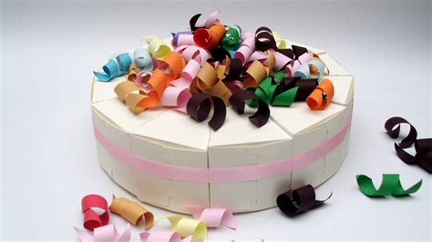 Handmade Paper Heaven Paper Cakes Tort Din Hartie