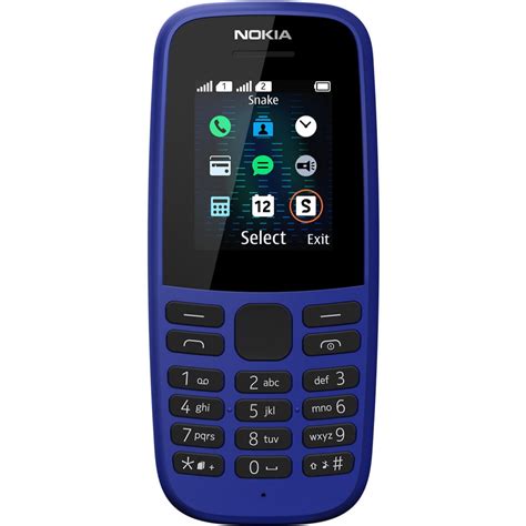 Telefon Mobil Nokia 105 2019 Dual Sim Blue Emagro