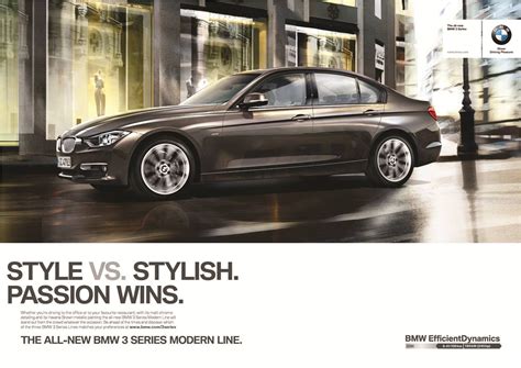 Ad campaign for the new BMW 3 Series
