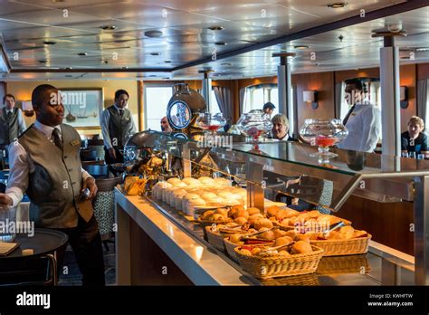 Dining Room Passenger Ship Ocean Adventurer Carries Alpine