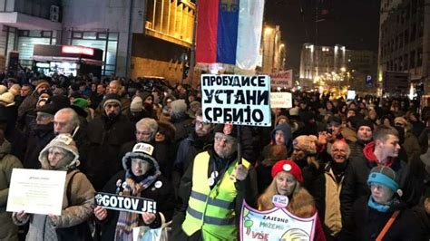 Belgrade Protests Start Spreading Across Serbia Balkan Insight