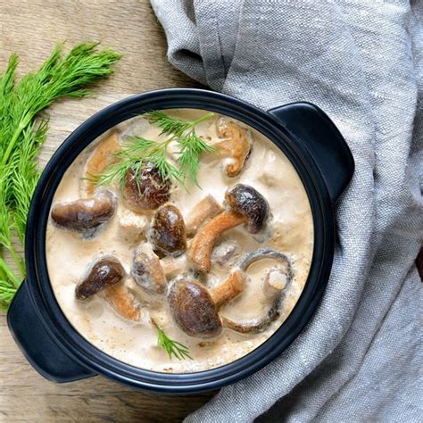 Pleurotes à la crème Recette
