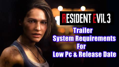 Resident evil 3 remake minimum system requirements: Resident Evil 3 Remake trailer | System Requirements ...