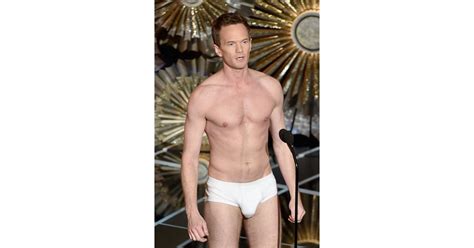 Neil Patrick Harris In Underwear At Oscars 2015 Pictures Popsugar
