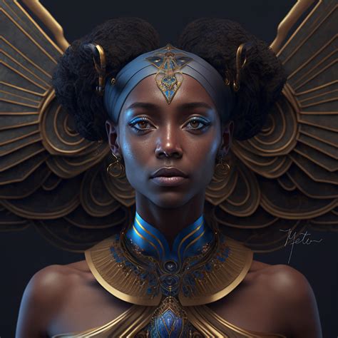 Nubian Queen 2 Painting By Artist Metu Fine Art America