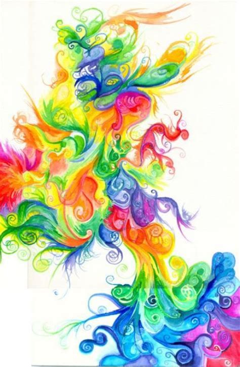 Color Designs Rainbow Art Colorful Art Artwork