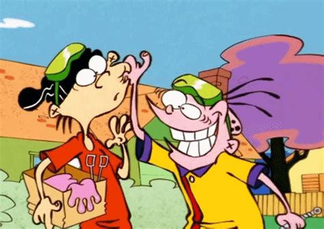 Pick an ed suspicious that the other kids are badmouthing him, eddy goes undercover as new kid 'carl' from ecuador. Ed, Edd n Eddy Animated Gifs ~ Gifmania