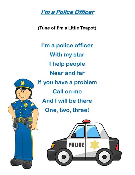 Police Officer Lesson Plans For Preschool Lesson Plans Learning