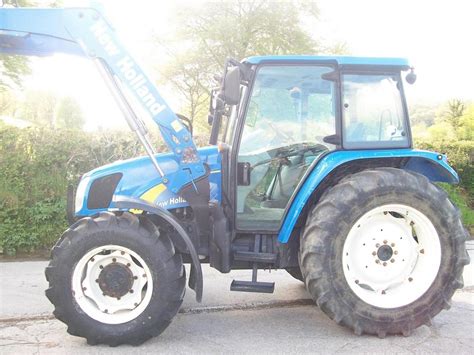 New Holland T5050 With New Holland 750tl Loader For Sale H C Davies