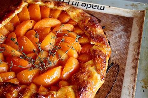 Apricot Thyme Galette Easy Meals Galette Recipes