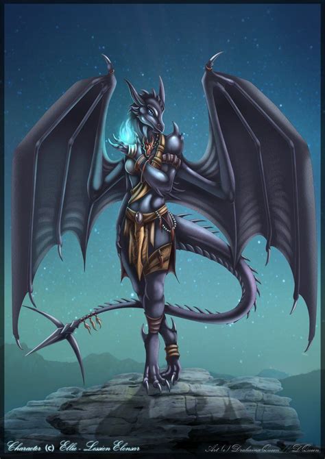 Female Anthro Dragon