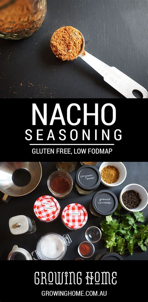 Nacho Seasoning Gluten Free Low FODMAP Fodmap Recipes Low Fodmap