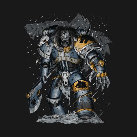 Space Wolves Warhammer 40k T Shirt Teepublic