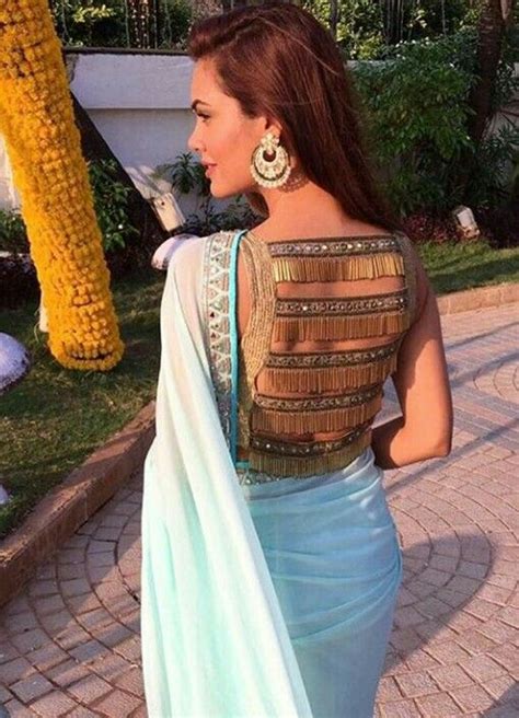 Back neck blouse design for a pattu saree. 85+ Latest Silk & Pattu Saree Blouse Designs Collection