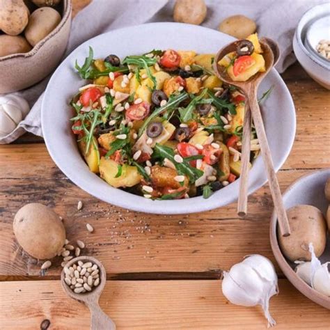 Mediterraner Kartoffelsalat Selbstgemacht Der Foodblog