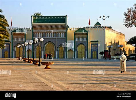 Royal Palace Fes Morocco Stock Photo Alamy