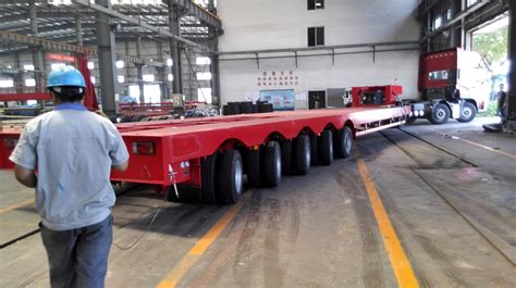 Low Bed Trailer Lowboy Trailers China Sinotrailers