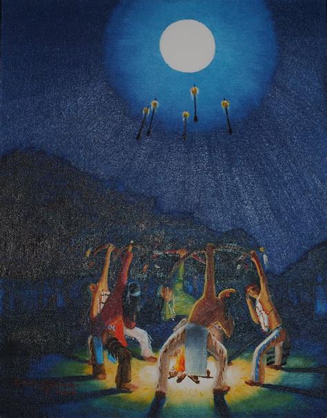 Moon Dance Painting By Robert Mcintosh Fine Art America