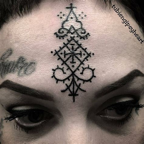 We have 28 images about forehead tattoo including images, pictures, photos, wallpapers, and more. Beautiful linework forehead tattoo by @tubiengipsyheart ...