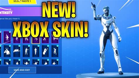New Xbox Exclusive Skin With Dance Emotes Showcase Fortnite Battle