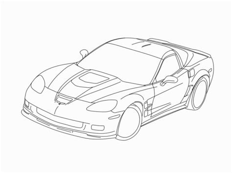 Home » coloring pages » 70 out of this world corvette coloring pages. Chevrolet Corvette Drawing at GetDrawings | Free download