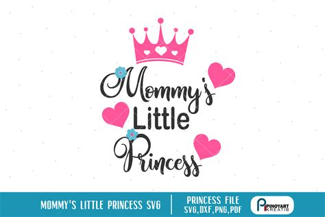 Free Mommys Little Princess Svg 682 Svg Png Eps Dxf File