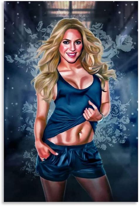 Vintage Music Poster Shakira Poster Hot Girl Poster Singer Poster Cool Poster 90s