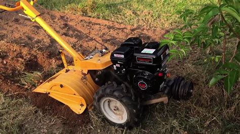 How To Re Power A Cub Cadet Garden Tiller With A Harbor Freight