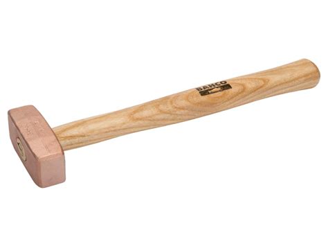 Bahco 413005000 Copper Sledge Hammer With Soft Face 500 G Red Box Tools