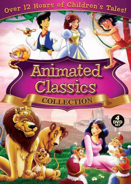 Animated Classics Collection Dvd 2011 4 Disc Set For Sale Online Ebay