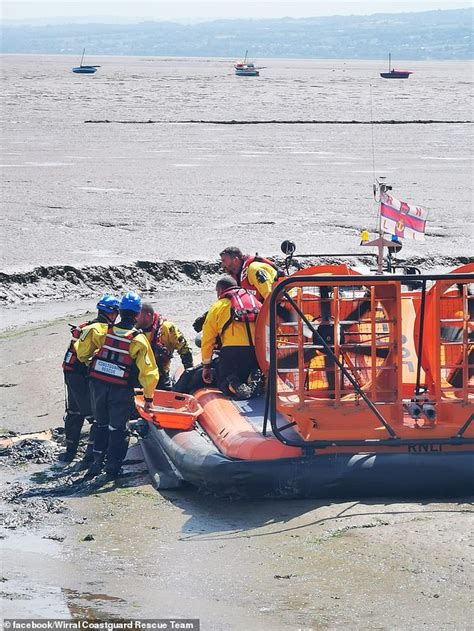 Woman Gets Firmly Stuck Waist Deep In Thick Mud And Is Rescued By A