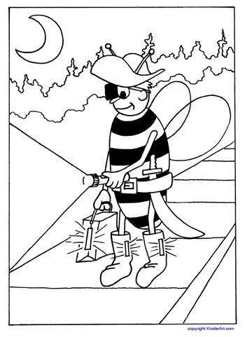 Free online printable halloween coloring pages for kids of all ages. Halloween Safety Coloring Pages at GetColorings.com | Free ...