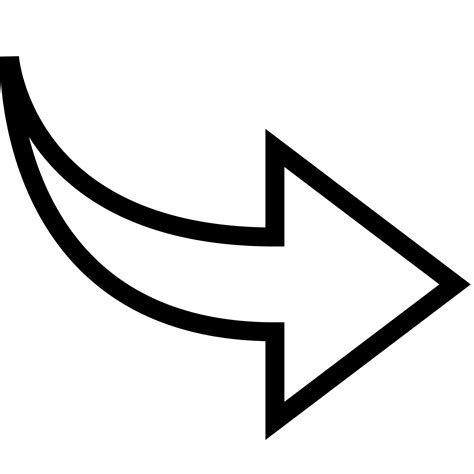 Curved Arrow Direction Png All Png All