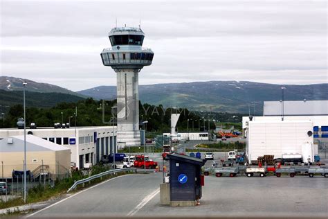 Royalty Free Image Control Tower At Troms Airport Langnes By