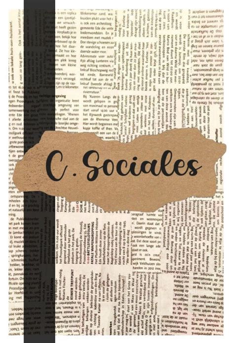 Portada Escolar De Ciencia Sociales Bullet Journal School Caratulas