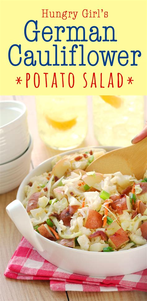 German Cauliflower Potato Salad Hungry Girl