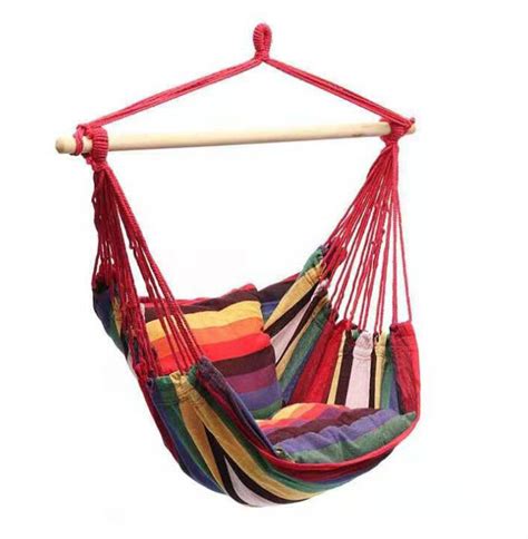 Relax, rock along to the wind, and enjoy everything that the great outdoors has to offer with hanging chairs and hammock camping chairs from camping world. Indoor Hammock Swing Chair , Canvas Outdoor Hanging Chair Customized Color