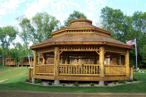 So, finally we make it and here these list of fantastic photos and images for your. Log Octagon Gazebo Kit| Log Gazebos | Gazebo Depot