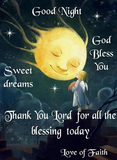 Good Night God Bless You Good Night Quotes Good Night Messages