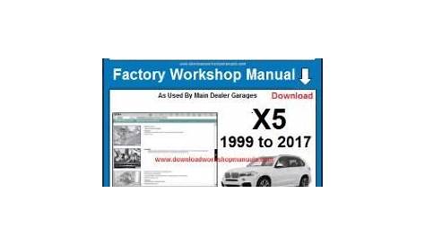 bmw x5 user manual