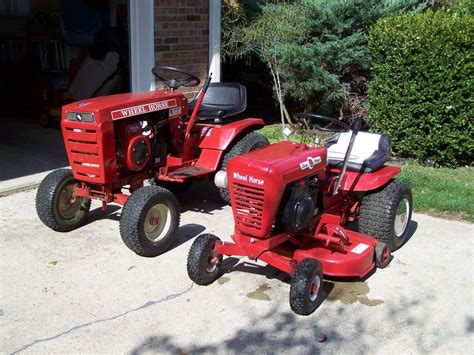 The two starting switches are actuated by the left foot pedal and the pto clutch control. Wheel Horse Tractors | Wheel horse tractor, Vintage ...