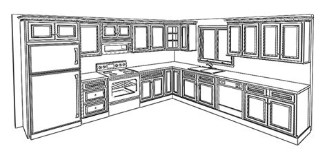 This layout is typically used. Kitchen Design - Blog - Builders Surplus