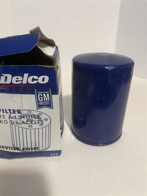 Ac Delco Pf2232 Engine Oil Filter For Chevy Gmc 66 Duramax Diesel New
