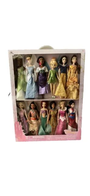 Disney Princess Classic Doll 11” T Collection Set Of 12 Dolls 22500 Picclick