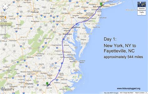 Map Of I 95 From Nj To Florida Printable Maps