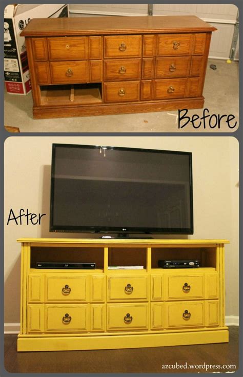 Turn An Old Dresser Into A Fabulous Tv Stand Diy And Crafts