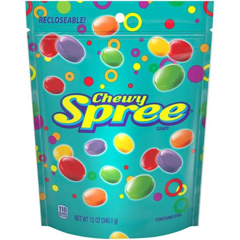 Spree Chewy Candy Bag 12 Oz