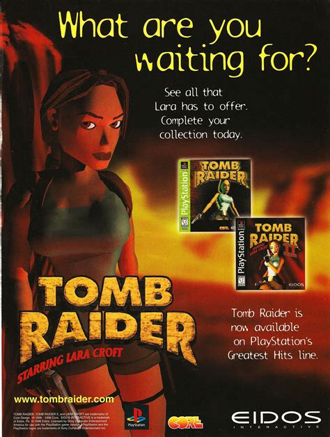 Tomb Raider Ii Starring Lara Croft Ntsc U Usa Advert